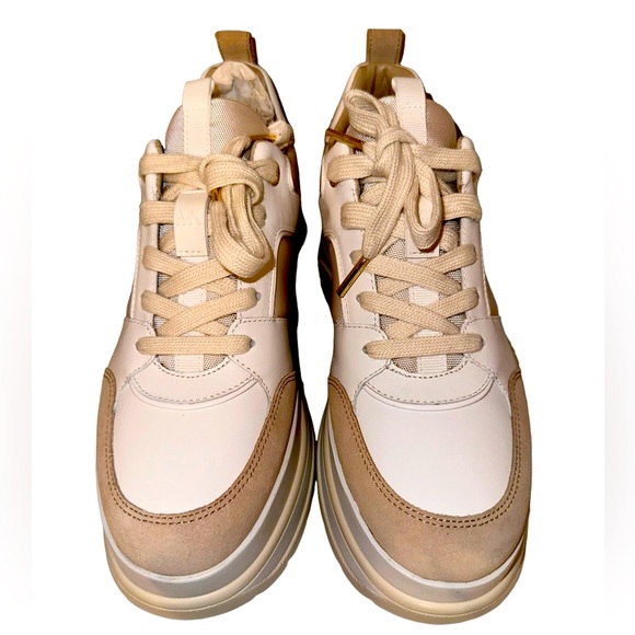 193 Preloved Michael Kors Felicia Trainer Canvas - Picture 3 of 4